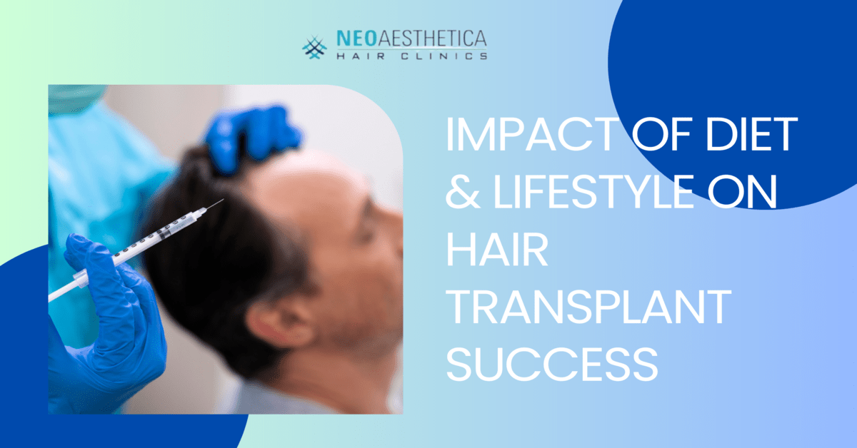 Impact of diet and lifestyle on hair transplant success